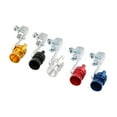 thumbnail image 3 of YFJQTZX 5pc Exhaust Pipe Sounder Car Tuning Turbine Whistle Sounder Tail - Size XL (Silver Black Red Blue Golden), 3 of 5