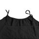 thumbnail image 3 of Blusas Tipo Camisola para Mujer - Tops de Tirantes Finos con Fruncido Al Frente para Viaje, Vacaciones, Playa, Tops de Verano Casuales, Cuello Redondo, Camisetas sin Mangas Tipo Cami B-Black XXL, 3 of 7