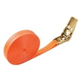 thumbnail image 3 of Tie Down Straps Ratchet Ratcheting Securing Straps without Hooks Durable Thickening for Automobile Cargo Bundling 8 Meters, 3 of 8