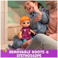 thumbnail image 3 of Toy Doll Vida the Vet para niños pequeños de 33 cm con pelo rojo y kit médico, 3 of 8