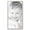 thumbnail image 2 of ArtToFrames 21" x 40" Slanted Lip White Picture Frame, 21x40 inch White Wood Poster Frame (WOM-4825),  Pack, 2 of 7