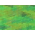 thumbnail image 1 of Ahgly Company Indoor Rectangle Patterned Dark Lime Green Area Rugs, 4' x 6', 1 of 6