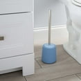 thumbnail image 3 of ELLE Paris Lisse Wide Bowl Toilet Brush in French Blue, 3 of 6