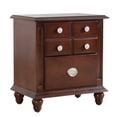 thumbnail image 3 of Glory Furniture Summit 2 Drawer Nightstand in Cappuccino, 3 of 8