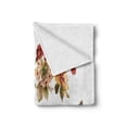 thumbnail image 2 of Flower Soft Flannel Fleece Throw Blanket, Shabby Form Roses Buds Leaves Tulips Floral Details Butterfly Natural Eco Print, Cozy Plush for Indoor and Outdoor Use, 50" x 60", Multicolor, by Ambesonne, 2 of 6