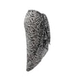 thumbnail image 2 of Ropa Playa Ocean Pacific para Mujer Pashmina Larga Estampado Zebra Negro Talla Única, 2 of 4