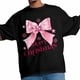 thumbnail image 4 of Mens T Shirts Pink Bowknot Snowflakes Short Sleeve Casual Men's Tee Tops Graphic T-Shirts for Teen Boys/Men, 4 of 8