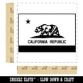 thumbnail image 2 of California Flag Self-Inking Rubber Stamp Ink Stamper - Blue Ink - Large 1-1/2 Inch, 2 of 7