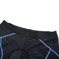 thumbnail image 3 of Men Bike Padded Shorts with -Slip Leg Grips Cycling 3D Padded Underwear Bicycle Padding Riding Shorts Biking Underwear Shorts, 3 of 7
