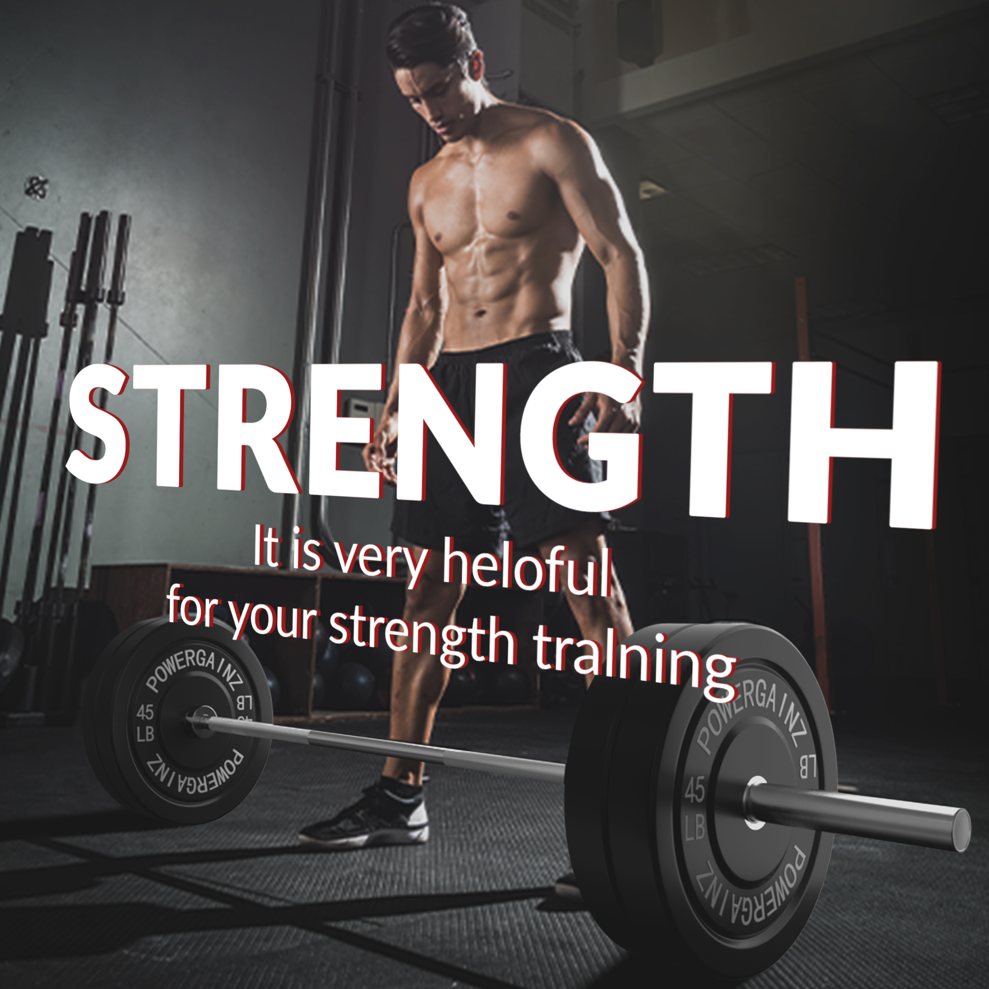 Signature Fitness Olympic Barbell, Alloy Steel, Silver, 2-Inch Sleeve, Available in 5FT, 6FT, and 7FT, Strength Training Weightlifting Bar for Home Gym