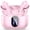 Full pink, variant on Wireless Earbuds, Bluetooth 5.4 Headphones Bass Stereo, Ear Buds with Noise Cancelling Mic, LED Display in Ear Earphones Clear Calls, IP7 Waterproof Bluetooth Earbuds for Phones/Sports/Laptop, Black