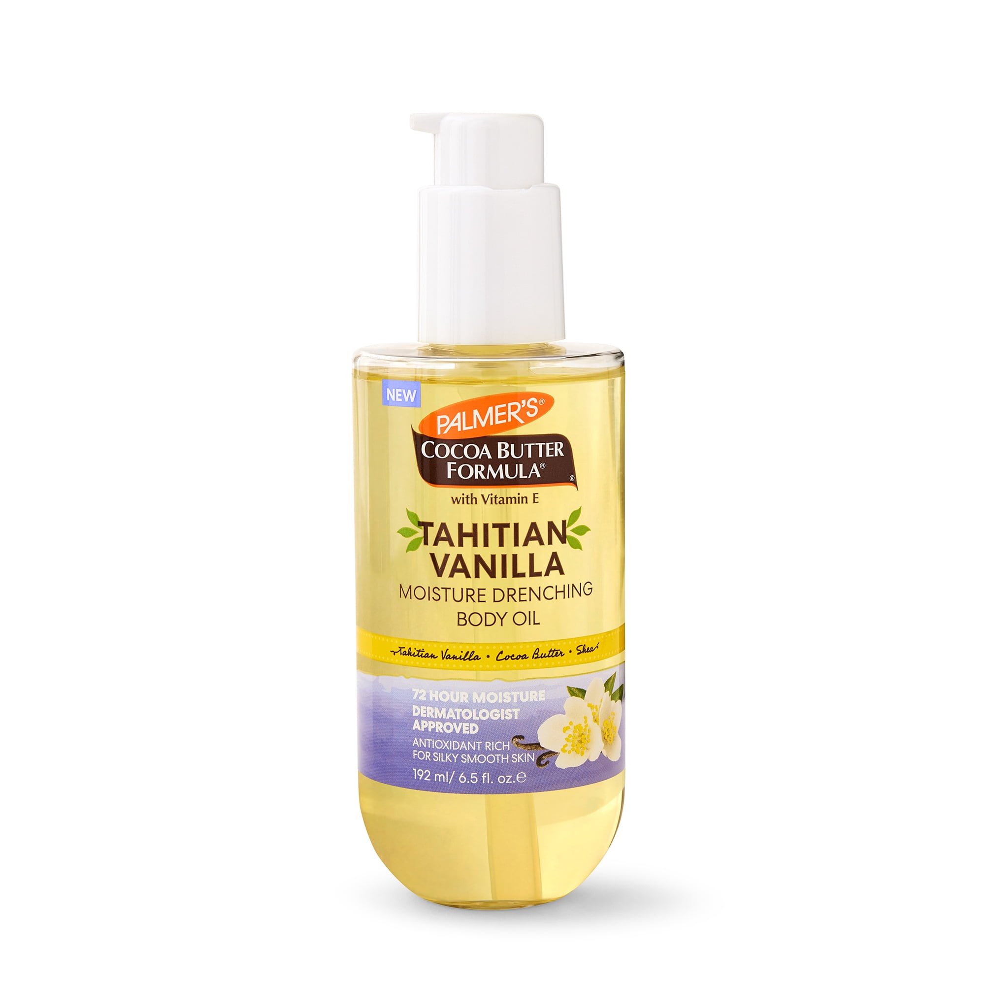 Palmer's Moisturizing Body Oil with Tahitian Vanilla, 6.5 fl oz