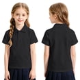 thumbnail image 4 of Mfakffe Boys Girls Polo Shirts Summer Back To School School Uniform Short Sleeve Golf T Shirts Casual Collared Shirt, 4 of 4