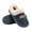 Blue, variant on Knivor Unisex Corduroy House Slippers for Women Men Fuzzy Cuff Fleece Lined Closed Heel Platform Non Slip Warm Indoor Light‑Outdoor House Slippers
