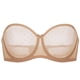 thumbnail image 1 of Sostén DOBREVA Natural 36D sin tirantes con varilla y malla transparente, 1 of 5