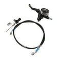 thumbnail image 2 of Brake Master Cylinder With Hose, Universal Durable Brake Master  With Hose Low Density Humanized  For 22mm Handlebar Black, 2 of 8
