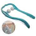 thumbnail image 2 of Neck Massager Therapy Neck And Shoulder Dual Point Roller Self-Massage Tool Relieve Hand Pressure, 2 of 3