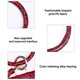 thumbnail image 3 of 1 Uds. Pulsera de coche, llavero, adorno colgante, borla, estampado de leopardo, cuero, 3 of 5