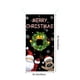 thumbnail image 1 of Adornos navideños, cubierta de puerta navideña de 35 x 79 pulgadas - Patrón de Papá Noel - Decoración de puerta para el día de Navidad - Decoración para fiestas de festivales Cubierta de puerta de pol, 1 of 4