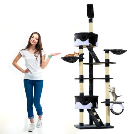 94 102 Immense Arbre De Chat Plafond Haut Condo Pour Chat Gratter Centre D Activite Post Maison Multi Niveaux Maison De Jeu Blanc Walmart Canada 94 102 Immense Arbre De Chat Plafond Haut Condo Pour Chat Gratter Centre D Activite Post Maison Multi Niveaux Maison De Jeu Blanc Walmart Canada