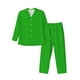 thumbnail image 1 of Balery Green Pijama para Hombre de Dos Piezas con Manga Larga, Conjunto de Dormir y Descanso Suave con Bolsillos-Large, 1 of 7
