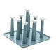 thumbnail image 1 of Yuarrent Organizador de secado de vidrio ABS, fácil de limpiar, impermeable, línea suave, durabilidad, soporte de secado de tazas Almacenamiento y organización del hogar azul claro, 1 of 6