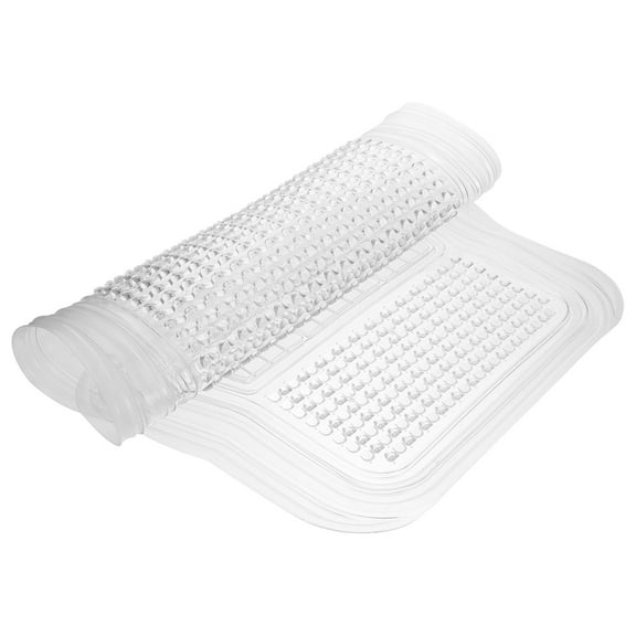 Clispeed Transparent Silicone Car Floor Mats for Front Seat Easy to Clean