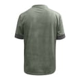 thumbnail image 3 of Men's Retro Tie Casual Color Matching Short Sleeved T-shirt M, 3 of 3