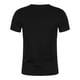 thumbnail image 3 of Playeras Elvqul Hombre Stretch Gym Manga Corta Casual de Color Sólido Negro Cuello Redondo, 3 of 5