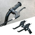 thumbnail image 1 of 2 palancas de freno de bicicleta para niños, resistentes, compatibles con dedos, para niños de 5 a 12 años, accesorios de repuesto de aleación de Negro, 1 of 8