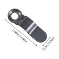 thumbnail image 2 of KAKOWELY 100 botones giratorios con forma de lazo para colgar cuadros., 2 of 4