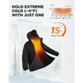 thumbnail image 2 of InoKraft Heated Jacket for Men with Battery Pack Included,Water-Resistant Men's Heated Winter Coat(Charger Not Included), 2 of 9