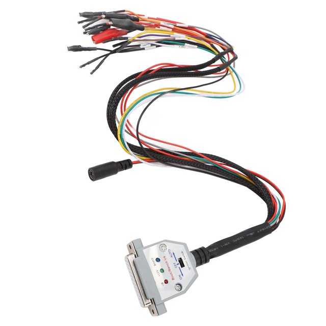 Cable Pinout de banco DB25 ECU 3 luces LED Cable de banco de arranque Etiqueta de nombre clara fácil de detectar para SM2 PRO J2534 VCI lectura escritura ECU Anggrek Otros