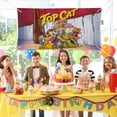thumbnail image 6 of Top Cat-Theme Backdrops Banner Birthday Party Decor Supplies Personalized Party Backdrop Decoration,5x3ft（150x90cm）, 6 of 6