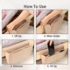 thumbnail image 5 of Organizador de mesita de noche con bolsillo de fieltro para cama, organizador de almacenamiento para reposabrazos de sofá para anteojos, teléfono, control remoto, tableta, libro (beige), 5 of 5