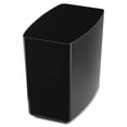 thumbnail image 3 of Officemate Waste Container 20 qt. Capacity 13-5/8"x8-1/2"x12-3/4" Black 22262, 3 of 5
