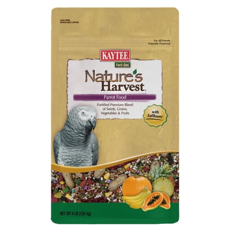 Kaytee Natures Harvest Parrot 4 Pounds