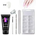 thumbnail image 2 of Gel Polybuilder Kit Bricolage Gelée Cristal Colle pour Nail Art Extension Rapide Ensemble de Polygel, 2 of 3