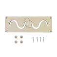 thumbnail image 4 of Montessori Sensory Busy Boards Accesorios, Rompecabezas de riel deslizante, Tablero ocupado para Piezas de bricolaje, Juguetes educativos para edades tempranas, Habilidad Rábano Estilo B Salvador tablero ocupado, 4 of 10