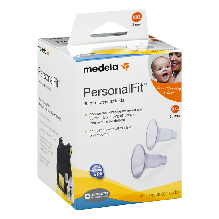 Medela PersonalFit Breastshield (2) Size XX-Large XXL ( 36mm) Non Retails Packaging #87094