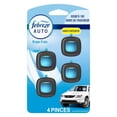 thumbnail image 2 of Febreze Car Air Freshener, Odour-Fighting Automotive Vent Clip, Linen & Sky Scent, 4 Count, 2 of 10