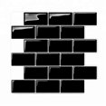 thumbnail image 1 of 3D Wall Stickers Brick Wallpaper Tile for Kitchen Bathroom Backsplash Aunty-Tile 30x30Cm, 1 of 5