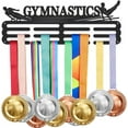 thumbnail image 2 of 1Set Men's Gymnastics Medal Holder Pommel Horse Medal Hanger Wall Storage Award Rack for Gymnast Wall Medal Hanger Rack Frame Medals Kid's Gifts, 2 of 9