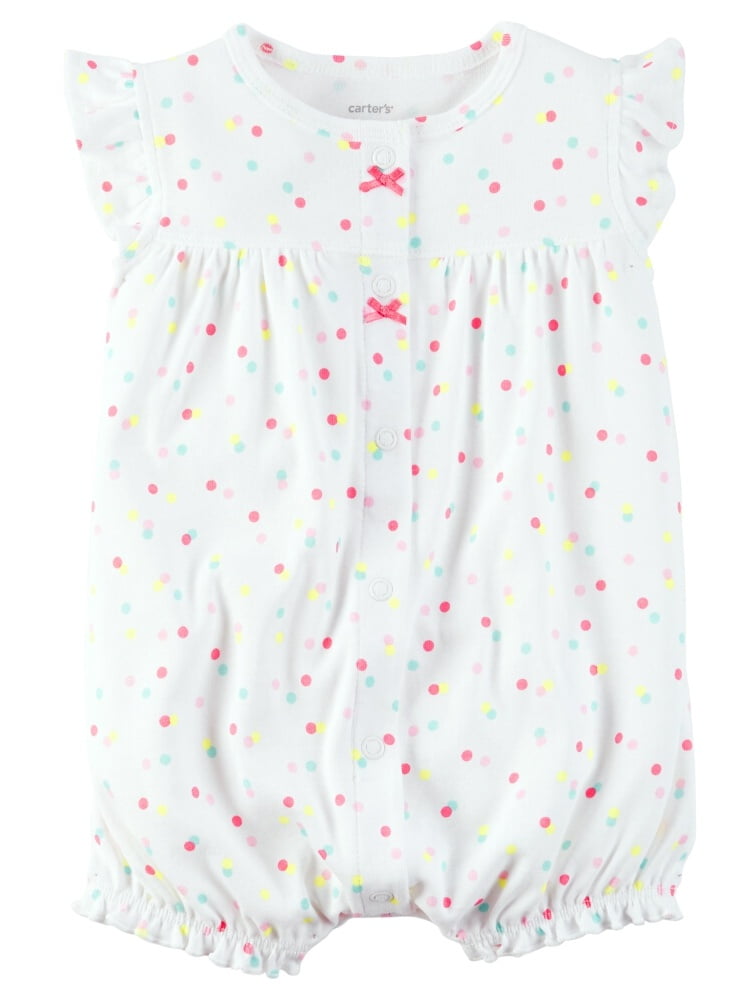 carters baby girl romper