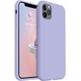 thumbnail image 1 of Entronix Funda de Silicona para iPhone 11 Pro, Suave Al Tacto, Antiarañazos y Antigolpes, Color Morado, 1 of 6