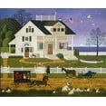 thumbnail image 2 of Charles Wysocki "Pickwick Cottage" Newly FRAMED Art Americana Rural Generic, 2 of 3