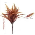 thumbnail image 2 of MERILER Artificial Fern - Fall Bos Fern Outdoor Festival Garden Decoration, 7 Fork Bos Grass, Realistic Green Plant, 2 of 7