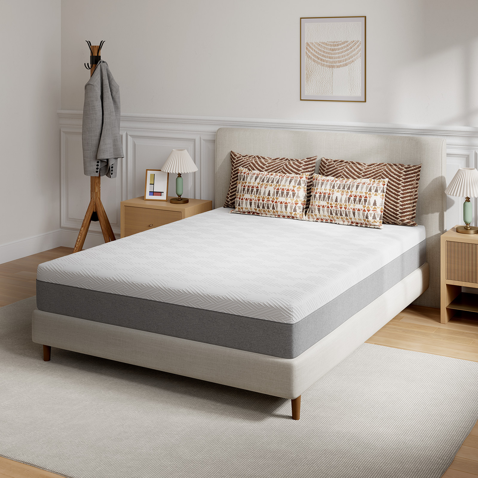 Novilla Twin Memory Foam Mattress 10 Inch, Twin Size Mattress in a Box with Comfort Foam for Back Pain Relief & Body Support & Cool Night Sleep, CertiPUR-US Certified