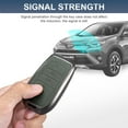 thumbnail image 5 of Compatible with Toyota Key Fob Cover with Keychain Leather Key Case Protector for Avalon Camry Corolla RAV4 Sequoia Highlander Smart Key, 5 of 7