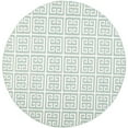 thumbnail image 1 of Safavieh Dhurries Blue Contemporary Rug - Round 7', 1 of 3